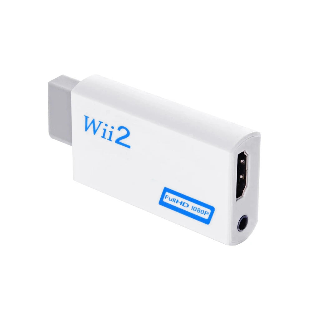 for Wii To HDMI-compatible Adapter Converter 3.5mm Audio For PC HDTV Monitor 1080P 720P Converter Adapter