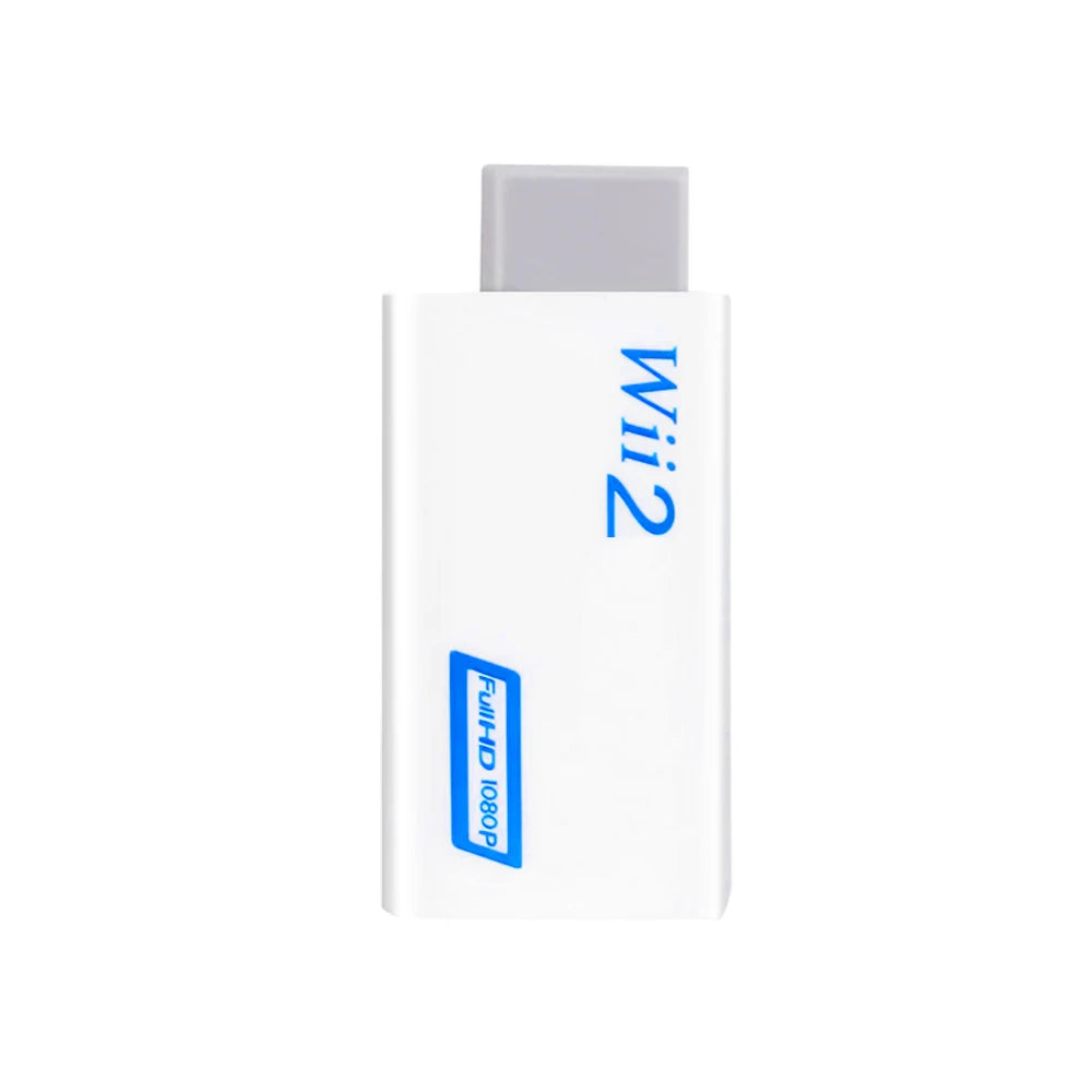 for Wii To HDMI-compatible Adapter Converter 3.5mm Audio For PC HDTV Monitor 1080P 720P Converter Adapter